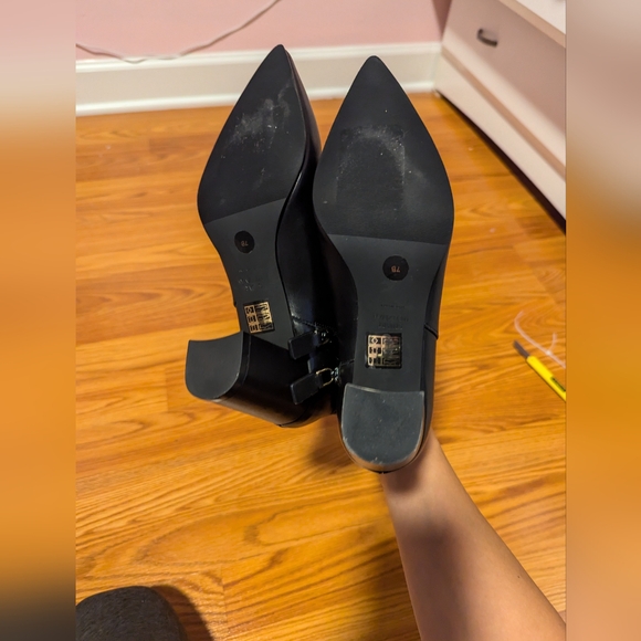 STUART WEITZMAN Ankle BOOTS Black Leather size 7 - Picture 9 of 12